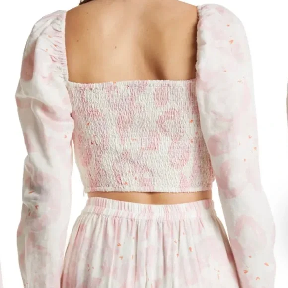 Something Navy Crop Top - Picture 5 of 7